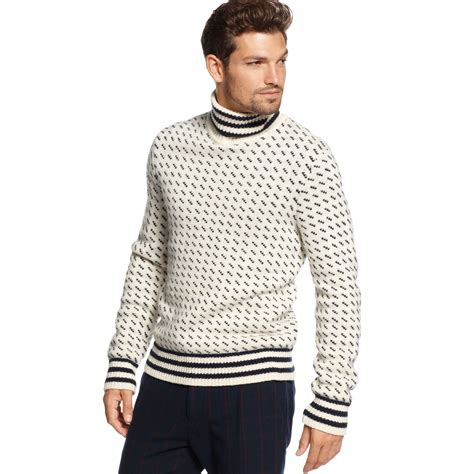 tommy hilfiger sweater heren sale|tommy hilfiger turtleneck sweater men.